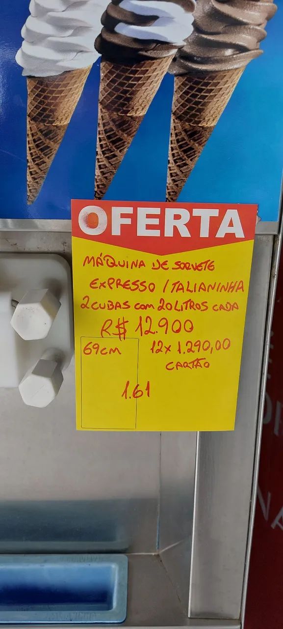 (((12x990,00)))40LTS 220V TRIFÁSICO EM ÓTIMAS CONDIÇÕES, PRONTA PARA TRABALHAR.  - Foto 2