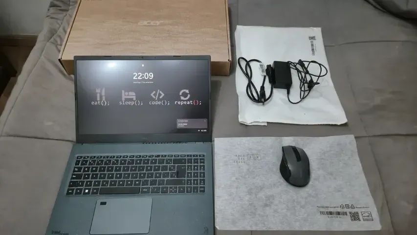 Notebook Acer Vero Av15-53p-56hm I5 8gb 512gb Verde - Foto 2