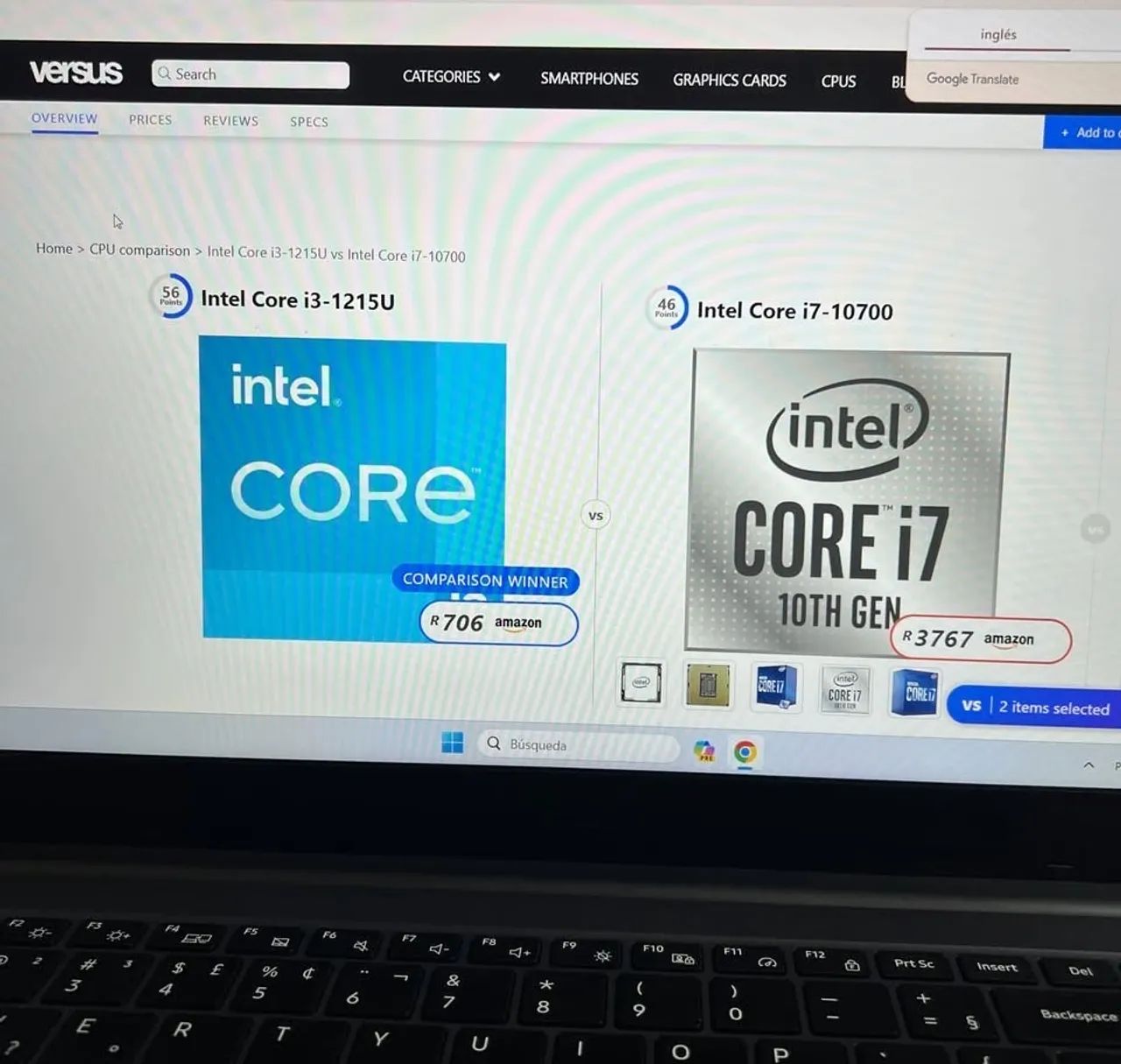 +QUE I7 de 10a - NOTEBOOK SAMSUNG CORE I3 12a +8GB RAM+SSD M2 - Foto 4