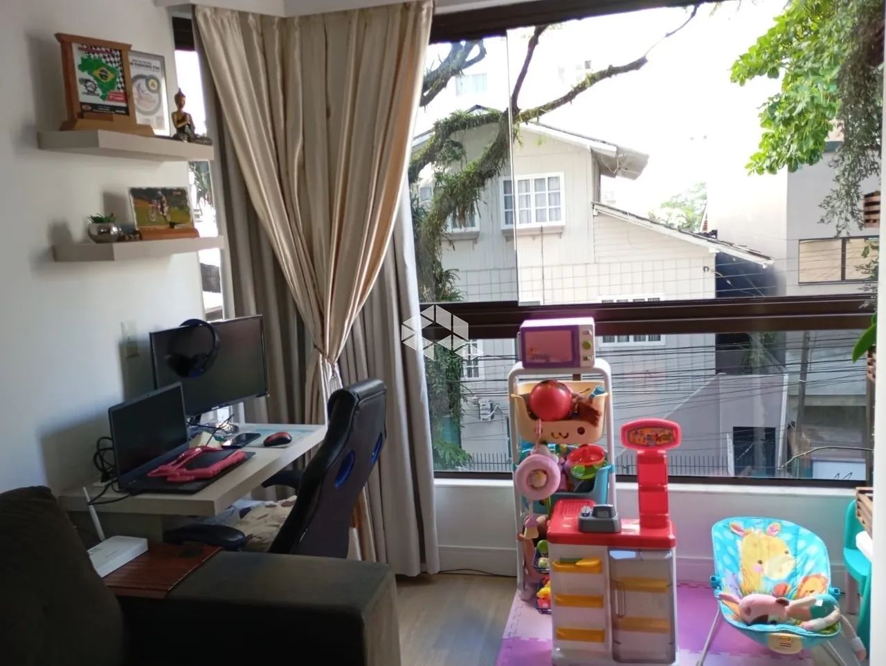 Apartamento próximo ao Camelódromo com 2 quartos e 1 vaga mobiliado - Foto 5
