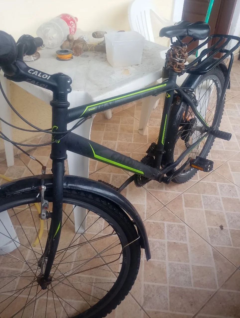 Bicicleta quando de alumínio 