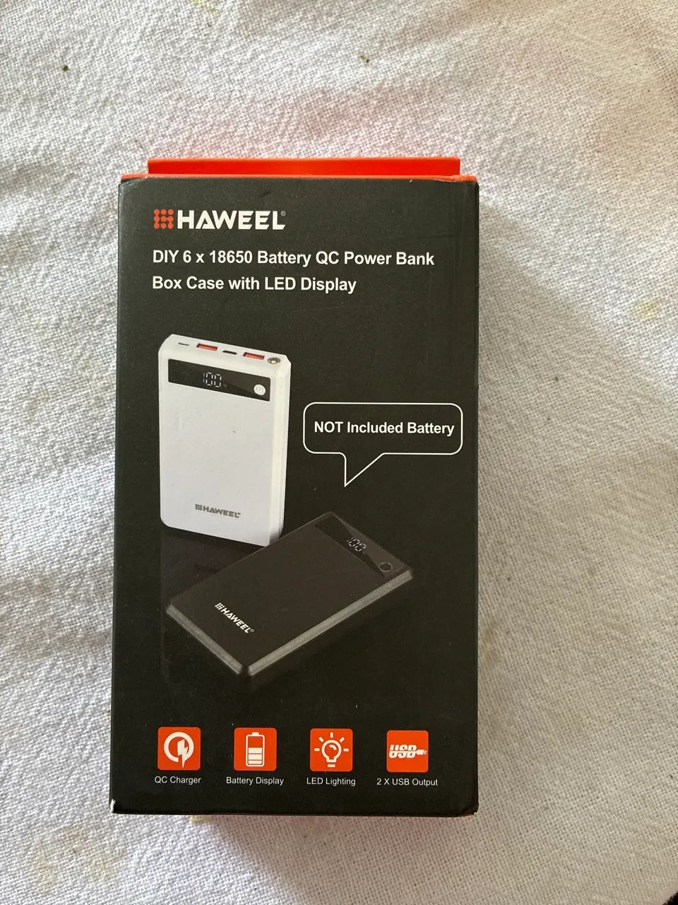 Powerbank Haweel a Pilha