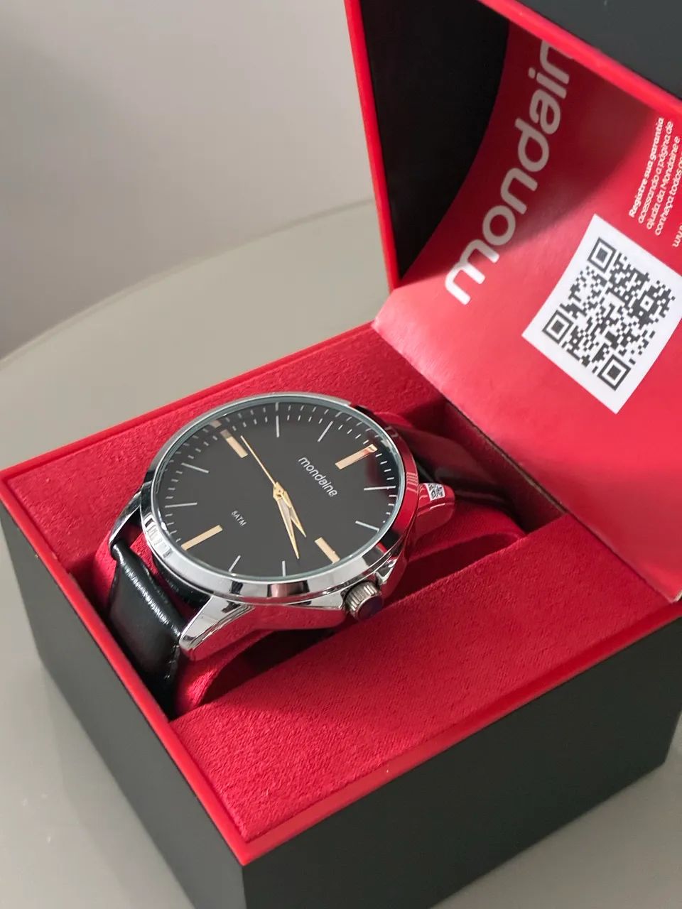 Relógio Mondaine em Couro - Foto 5
