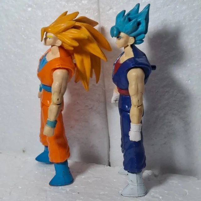 Kit 2 Bonecos Dragon Ball - Bootleg Clássico (Alavanquinha) - Foto 3