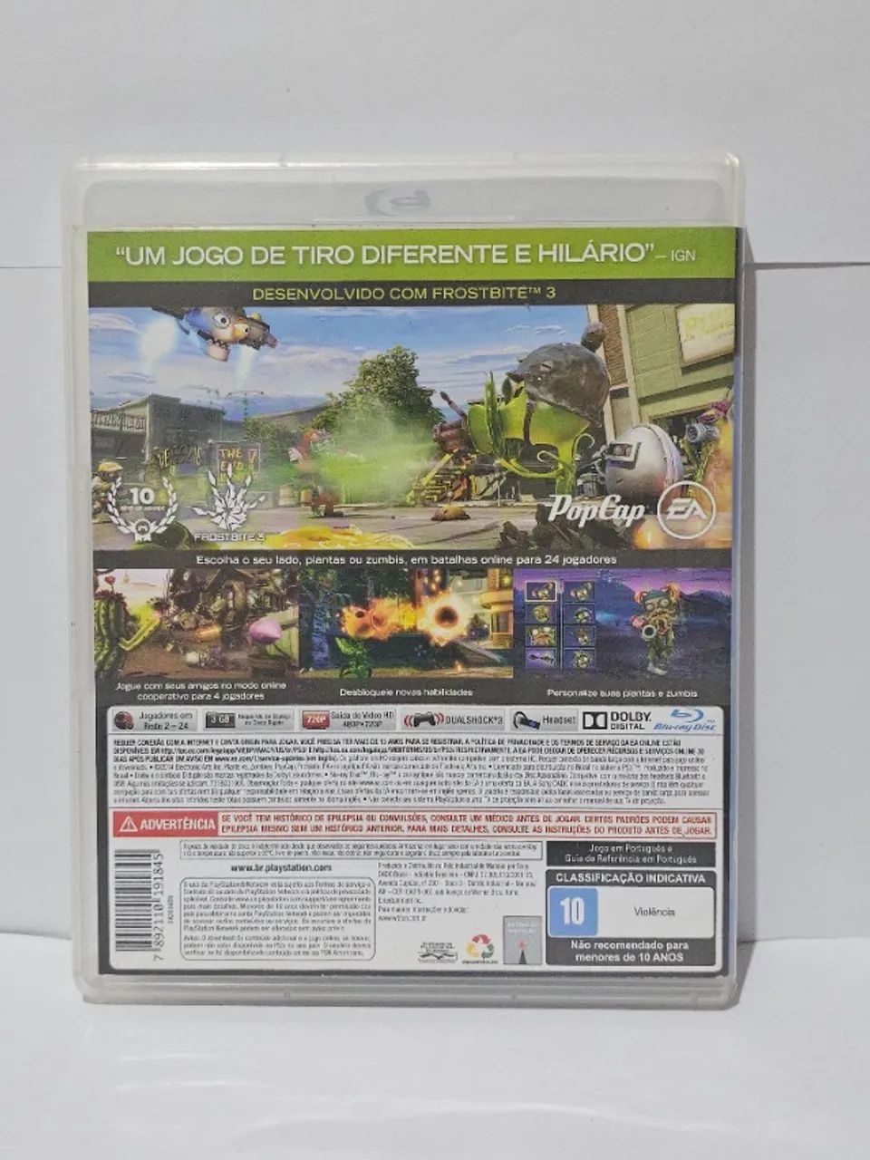 Plants Vs Zombies Garden Warfare - Ps3 Mídia Física - Foto 3
