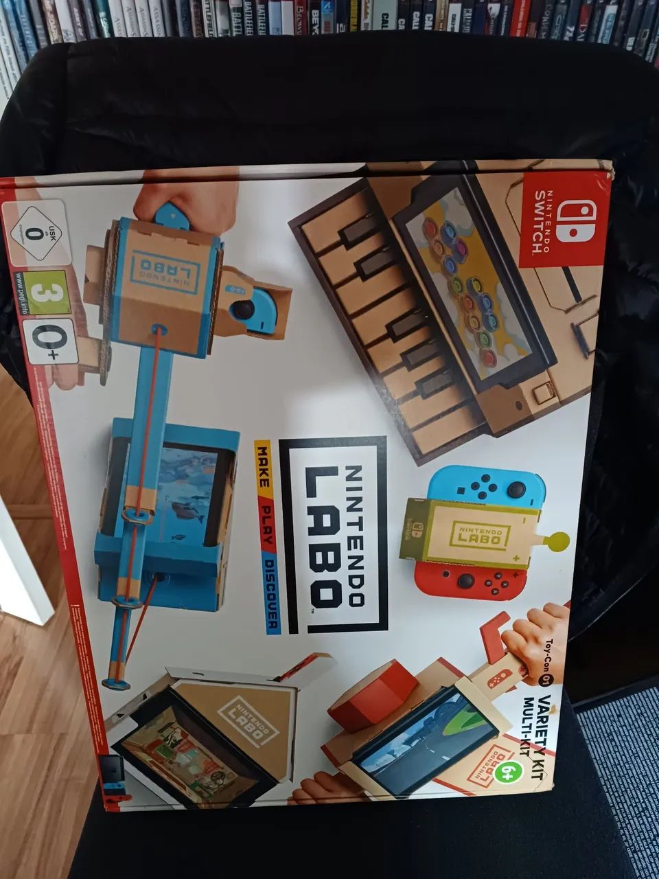 Nintendo Labo c/ todos acessórios e jogo