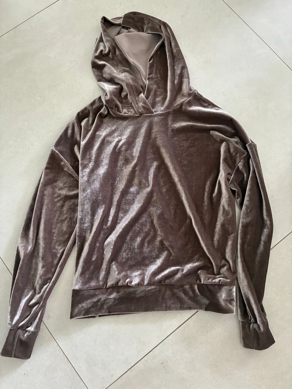 Blusa veludo