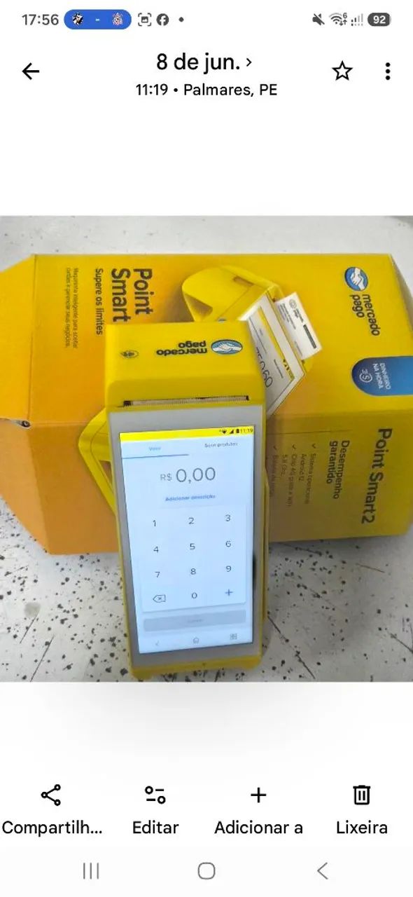 Máquininha point smart 2 - Foto 2