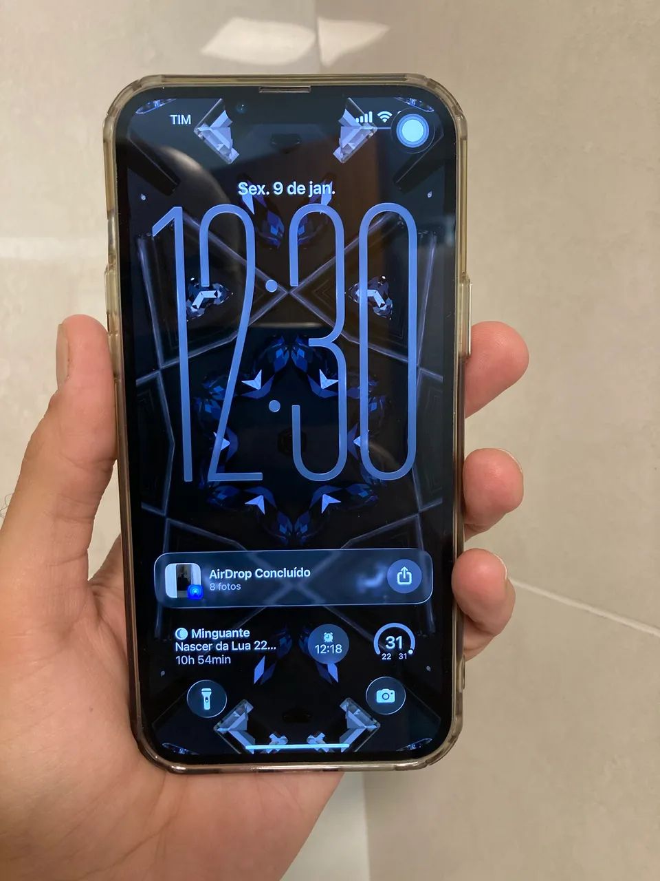 iPhone 13 Pro Max 256gb Azul Sierra+acessórios - Celulares e