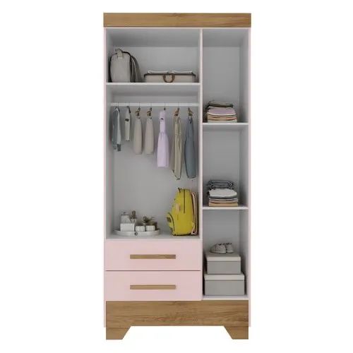 Guarda Roupa Rosa Novo - Foto 2