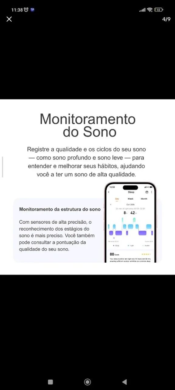 Relógio smartwartch W11 - Foto 4