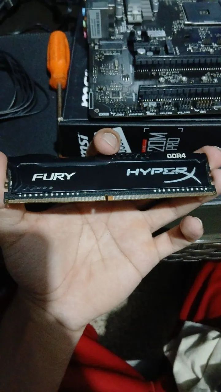 Memória ram 8gb hyperx fury