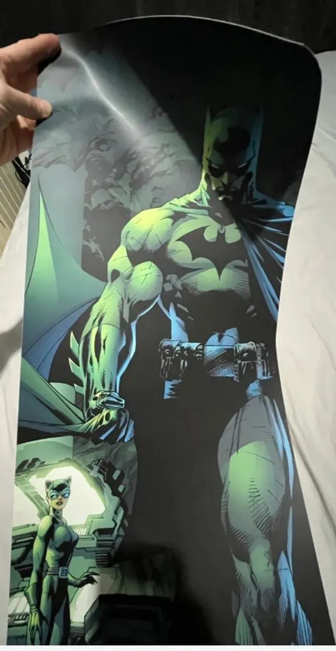 2 posteres batman e homem formiga - coleção omelete box - Foto 3