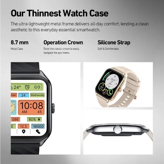 SmartWatch Zeblaze GTS 4 - Display Amoled de 1,94 Polegadas - PRATA - Foto 5