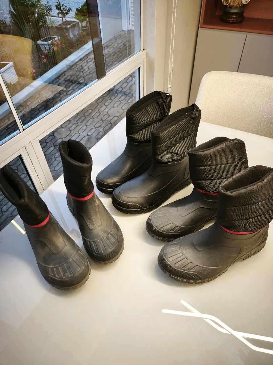 Bota para neve Quechua novas!
