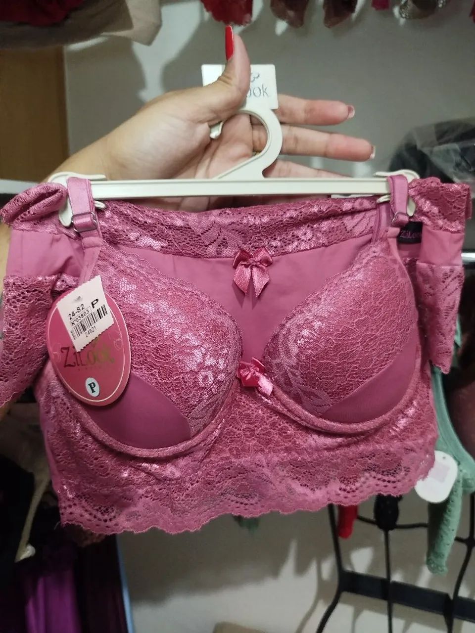 Conjunto lingerie com bojo - Foto 4