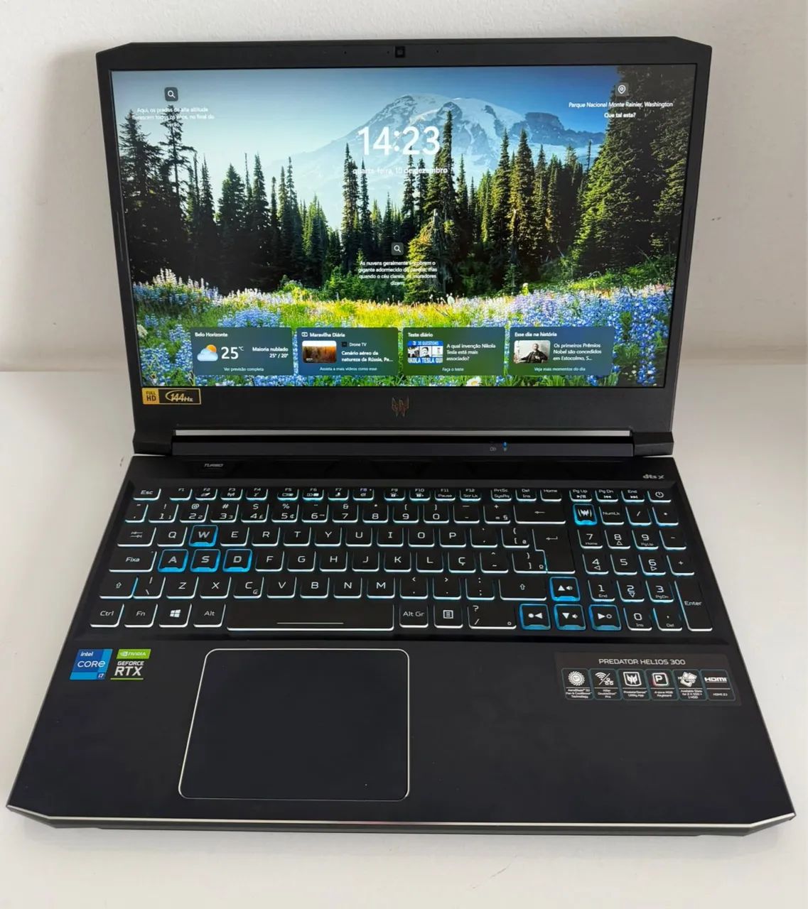 Notebook Predator Ph315-54 i7 11th 32gb 1.4tb Rtx 3070 15,6
