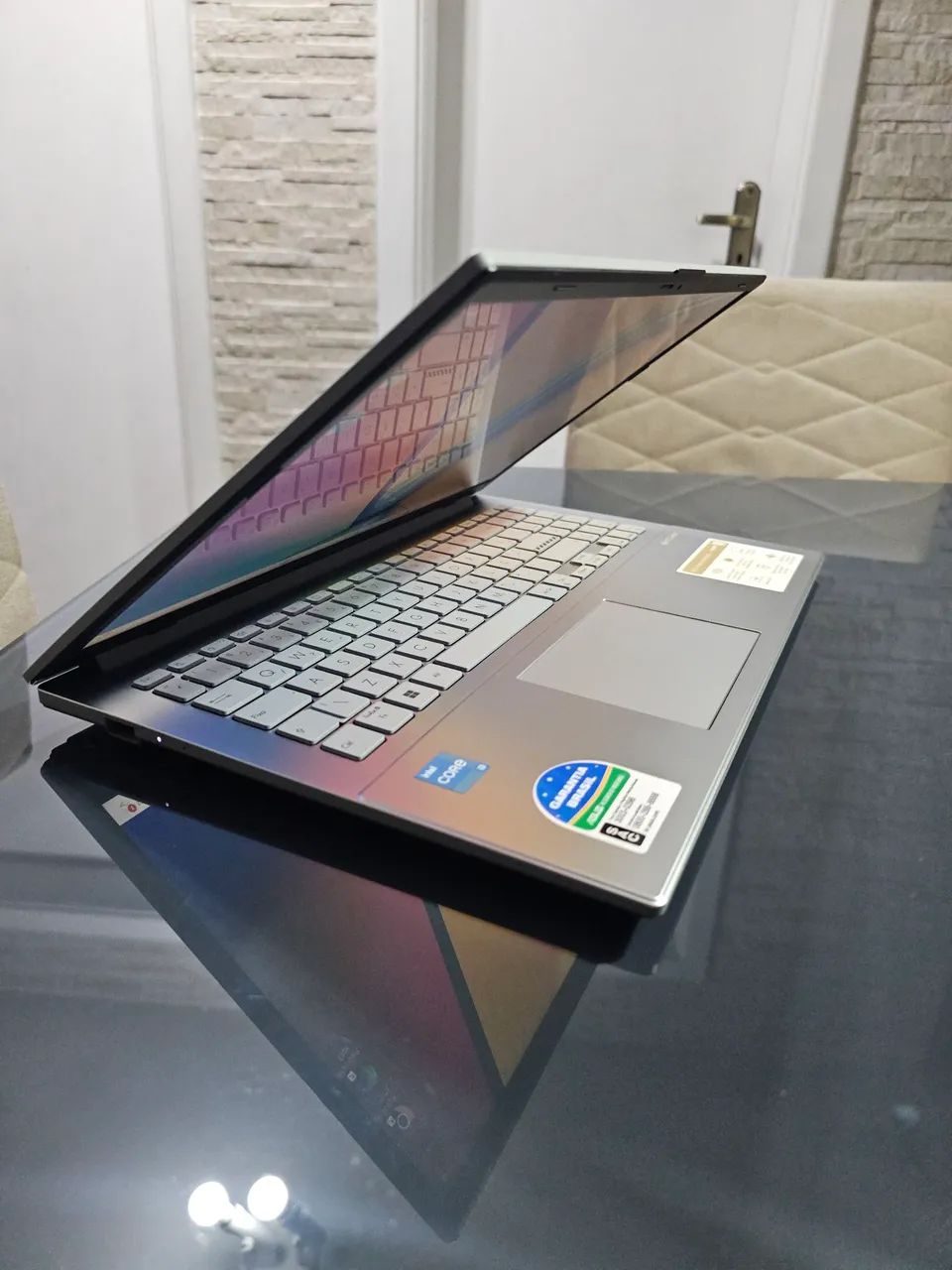 Notebook Asus Core i3 8gb DDR4 SSD 512gb Nvme 12 th gen