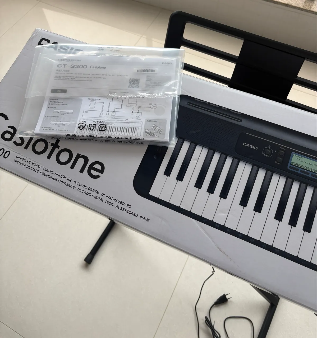 Teclado Casio CT-s195 + Suporte - Periféricos e Acessórios de