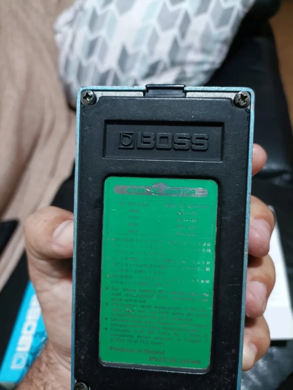 Pedal BOSS CE-3 de 84 Green Label - Foto 4