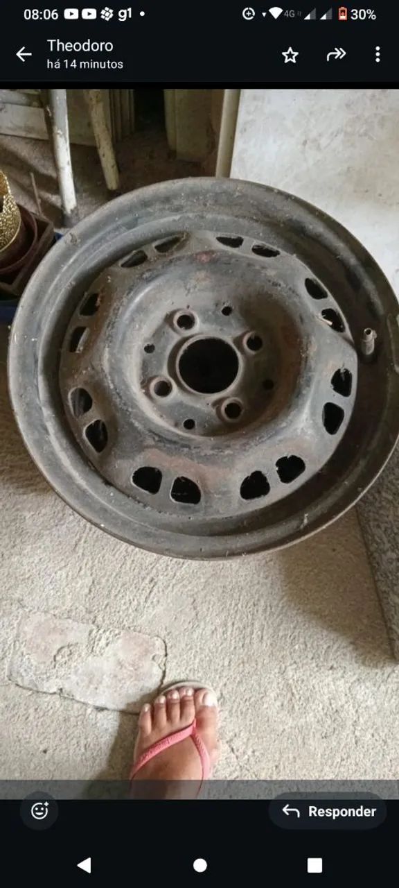 Roda aro 13 - Foto 4