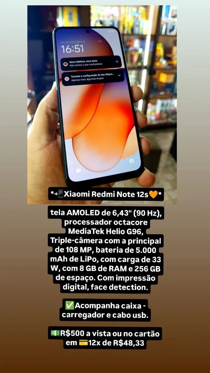 XIAOMI Redmi Note 12s - Foto 5