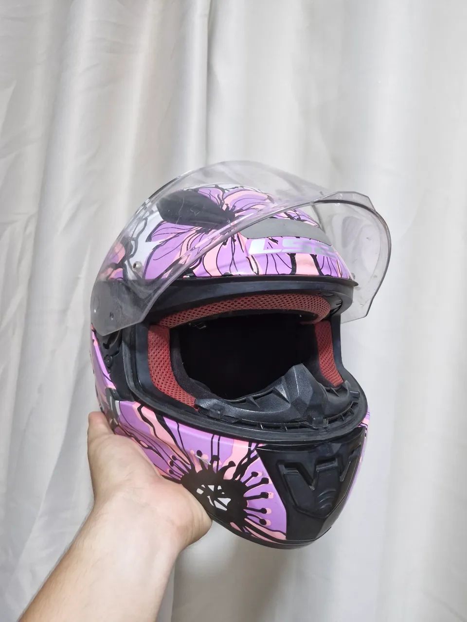 Capacete LS2 feminino 56
