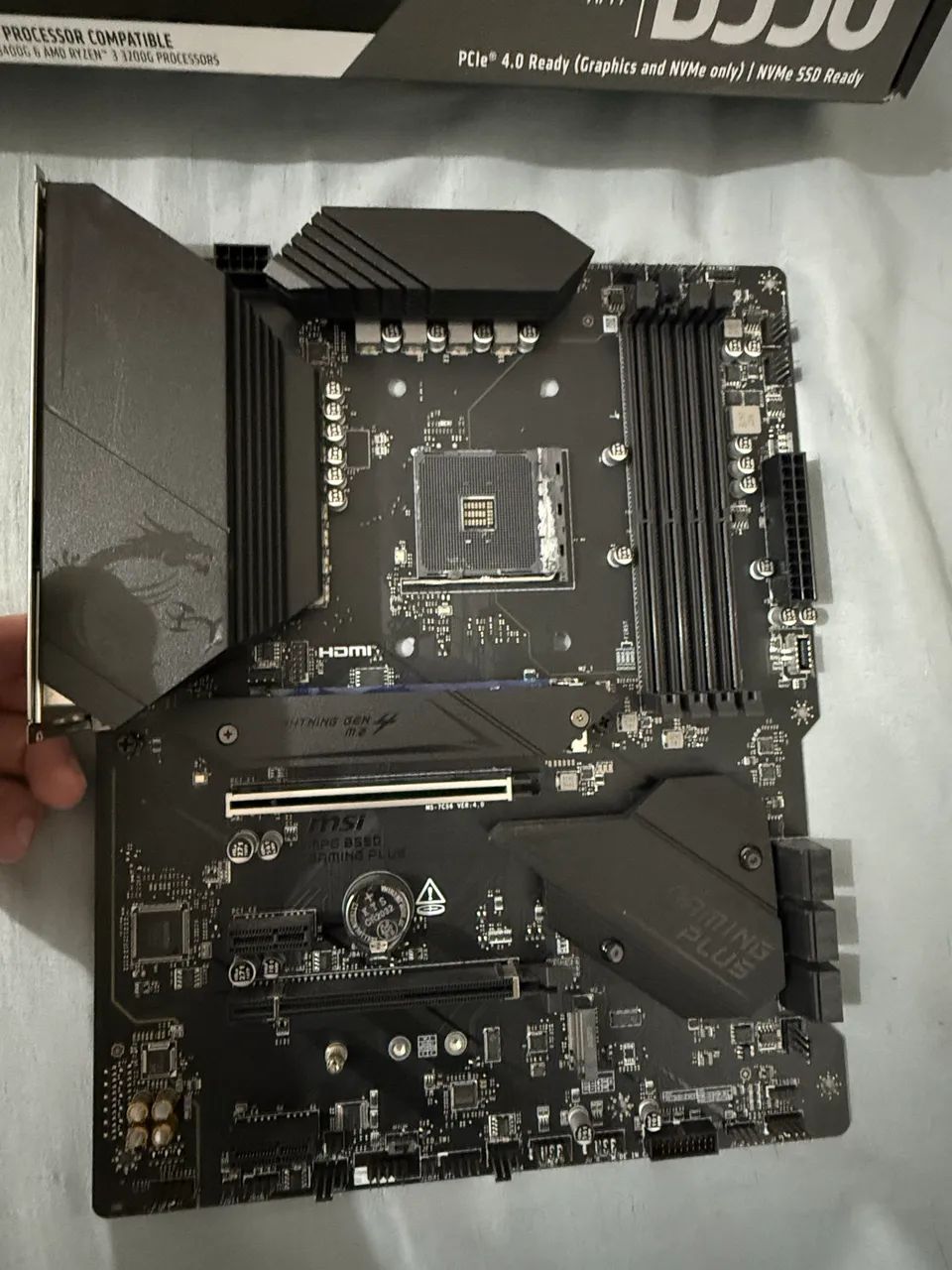 Placa Mãe MSI MPG B550 Gaming Plus - Foto 3
