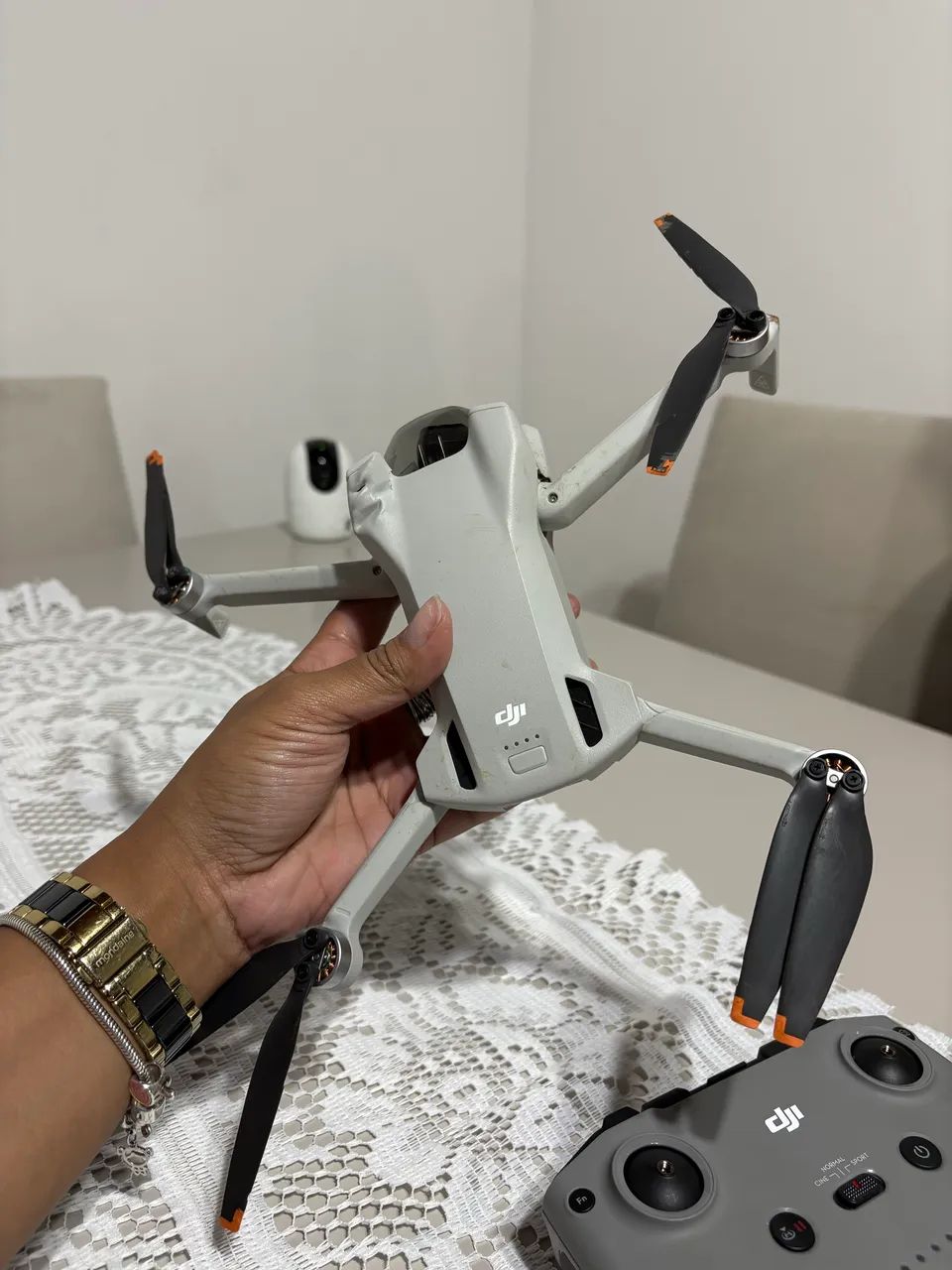 Drone mini 3 + controle RC-N1 - Foto 2