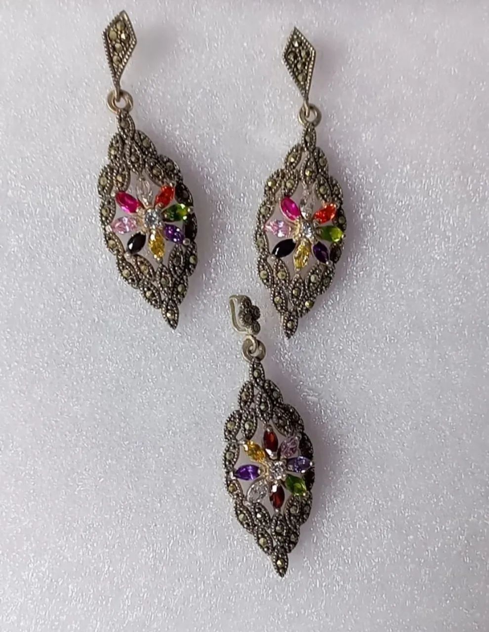 Conjunto prata 925