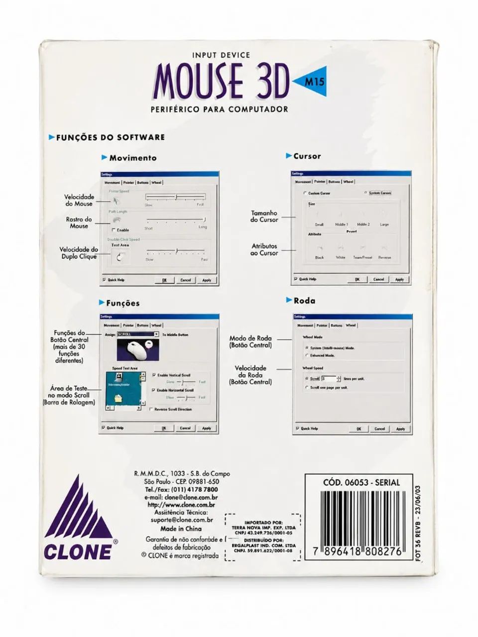 Mouse Clone 3D M15 Retro - Foto 2