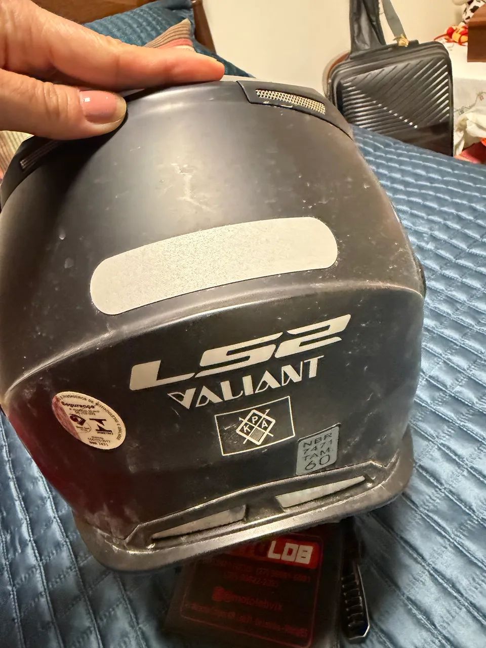 Capacete Moto- OPORTUNIDADE - 6 meses uso  - Foto 6