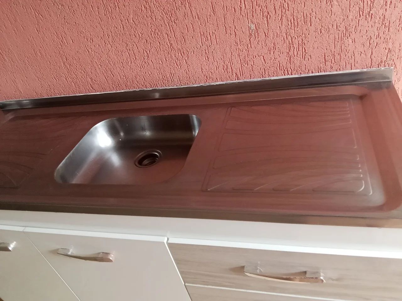 Gabinete com pia cozinha inox 1.60  - Foto 4