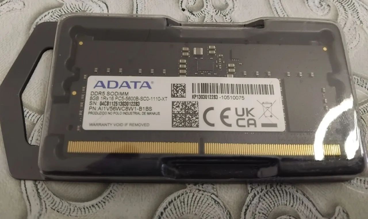 Memoria ram ddr5 8gb 5600 Adata