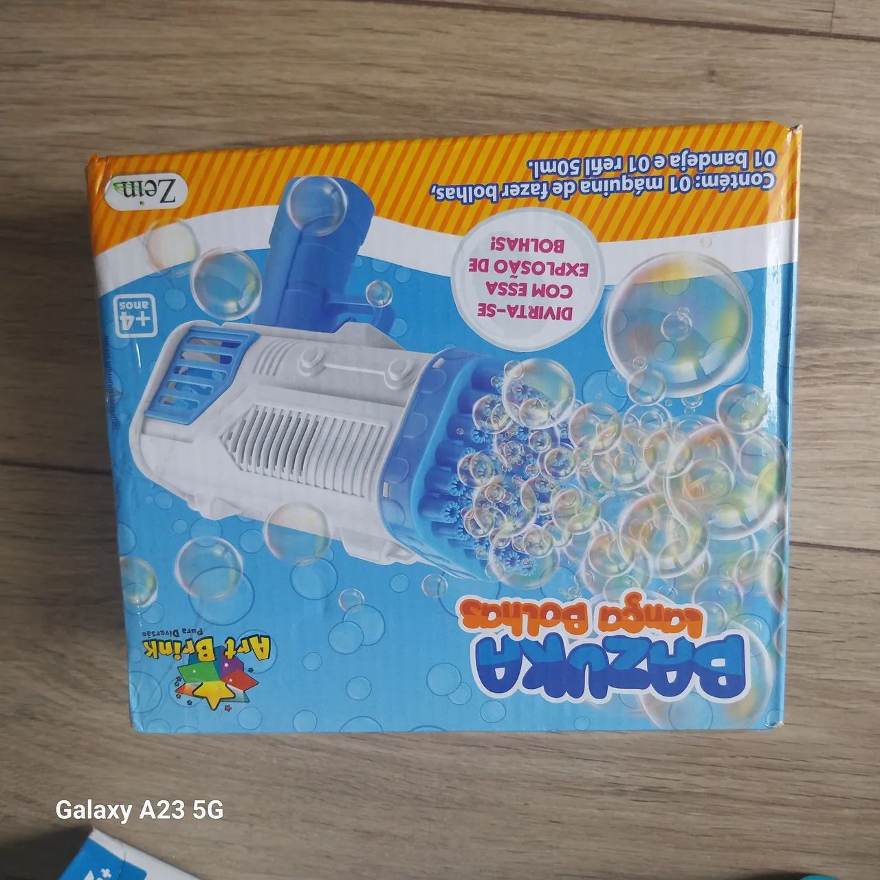 Pistola de bolha