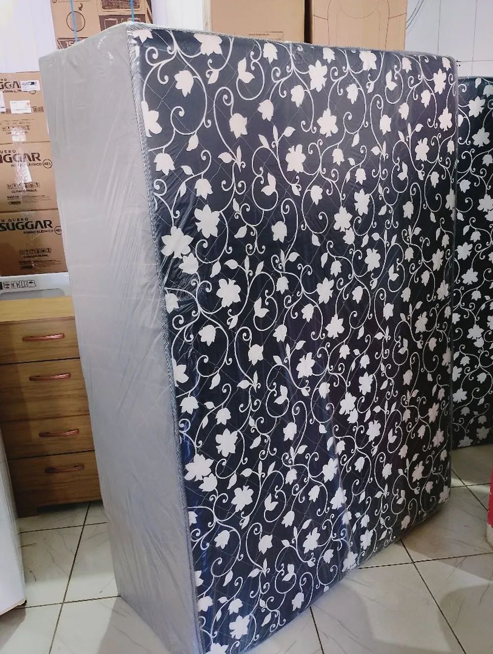 Cama box casal novas  - Foto 3