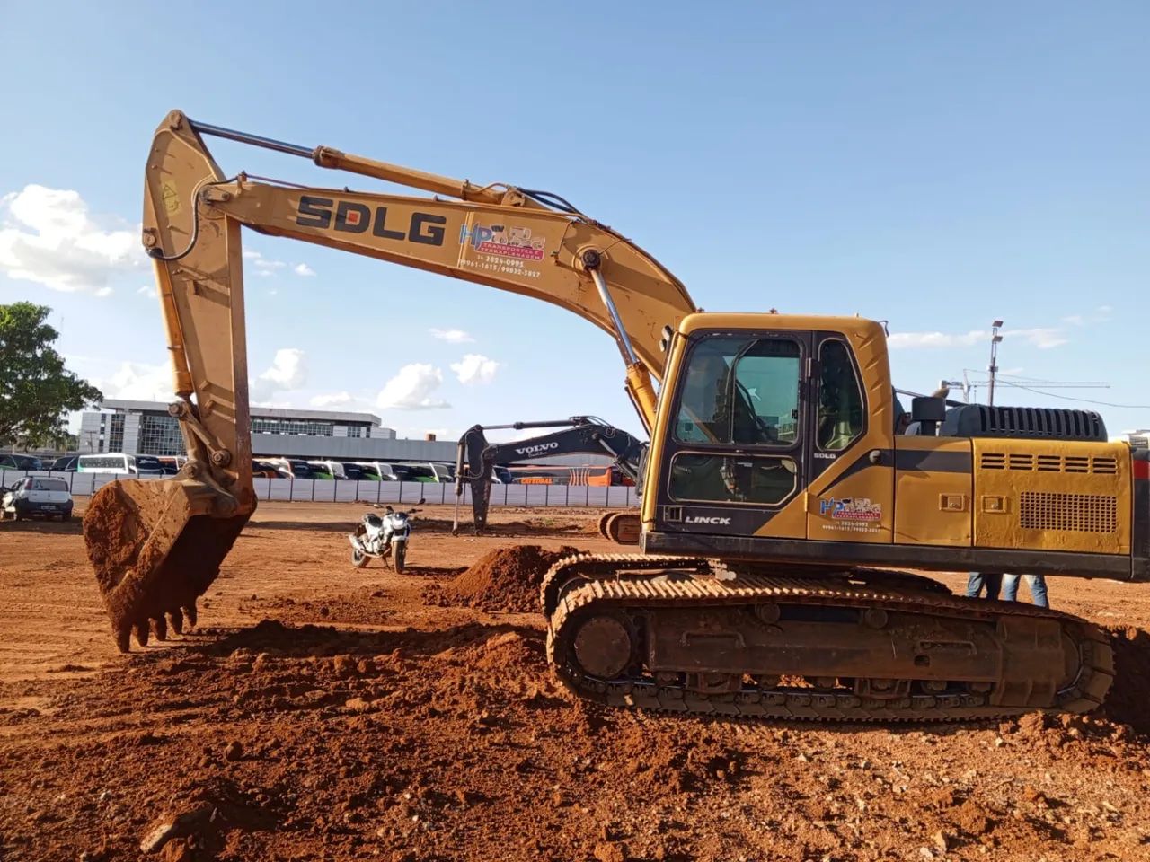 Aluguel Escavadeira SDLG 21 Ton