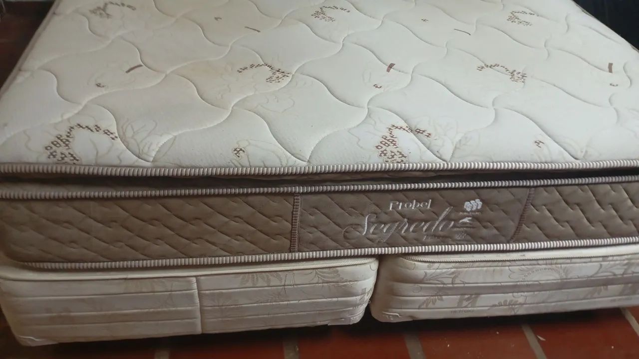 Cama box Queen completa frete grátis  - Foto 5