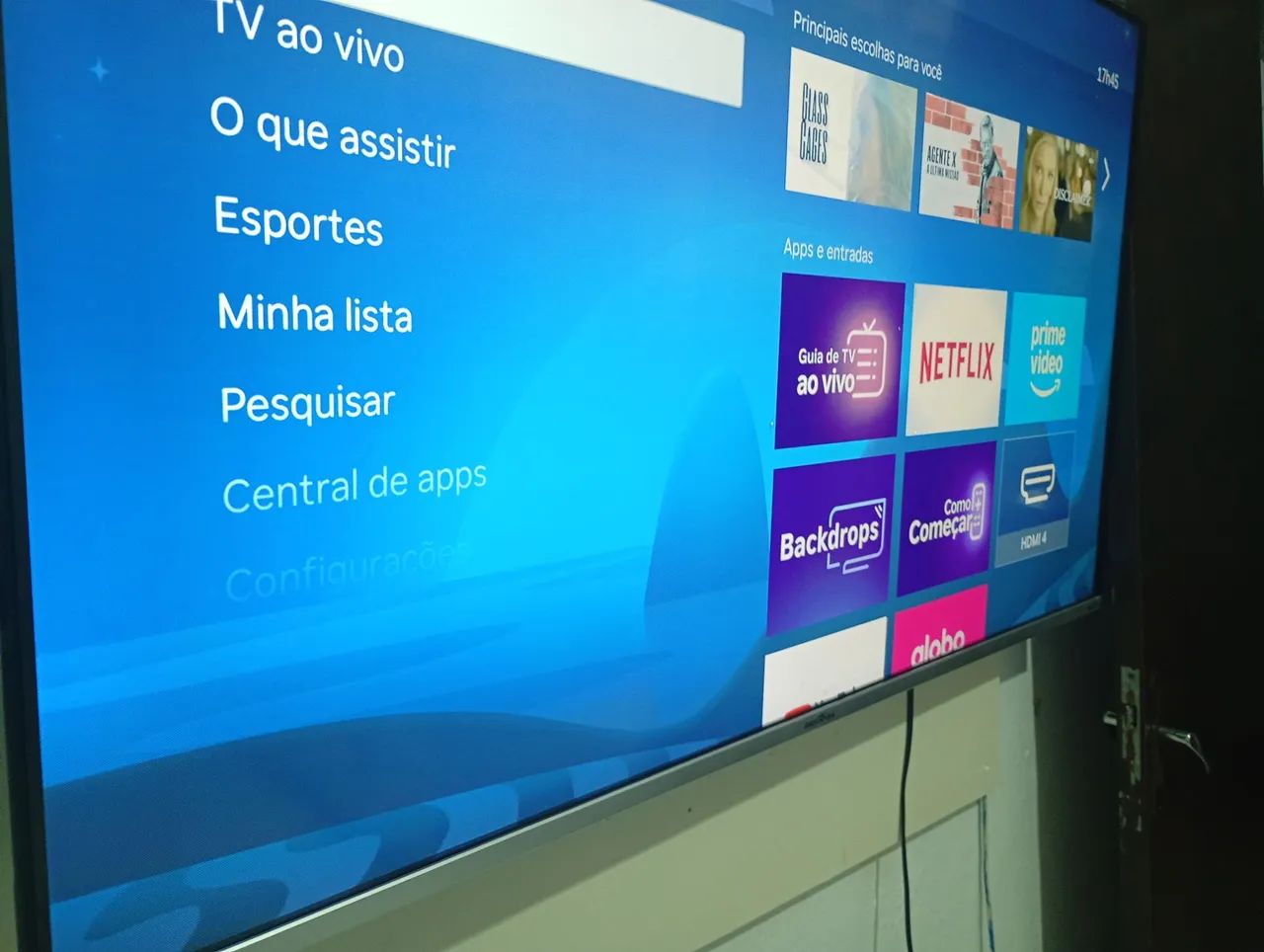 Vendo uma TV smart 50 polegadas com wi-fi Netflix YouTube Disney HBO Globo play  - Foto 2