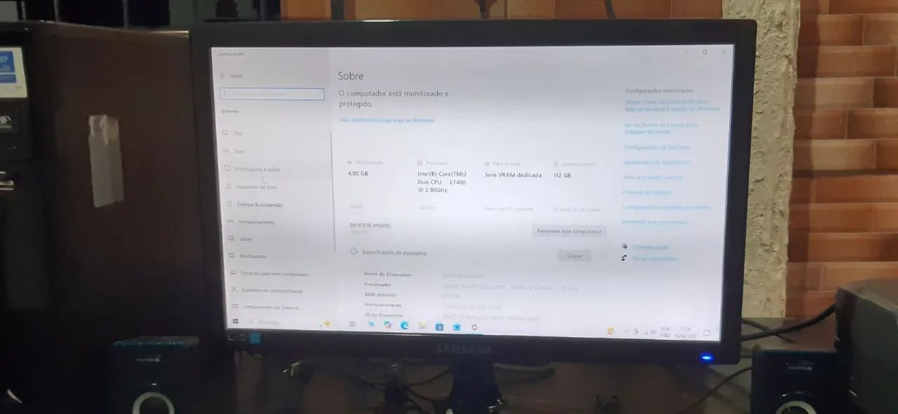 Monitor Samsung Pouco uso  - Foto 4