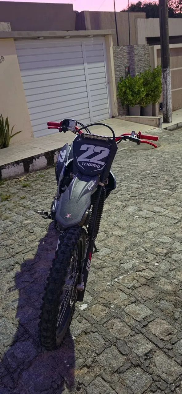 CRF 230 com vários acessórios, motor filé  - Foto 5