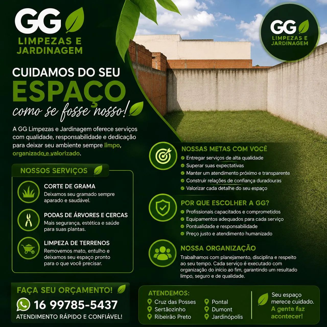 GG LIMPEZAS E JARDINAGEM  - Foto 2