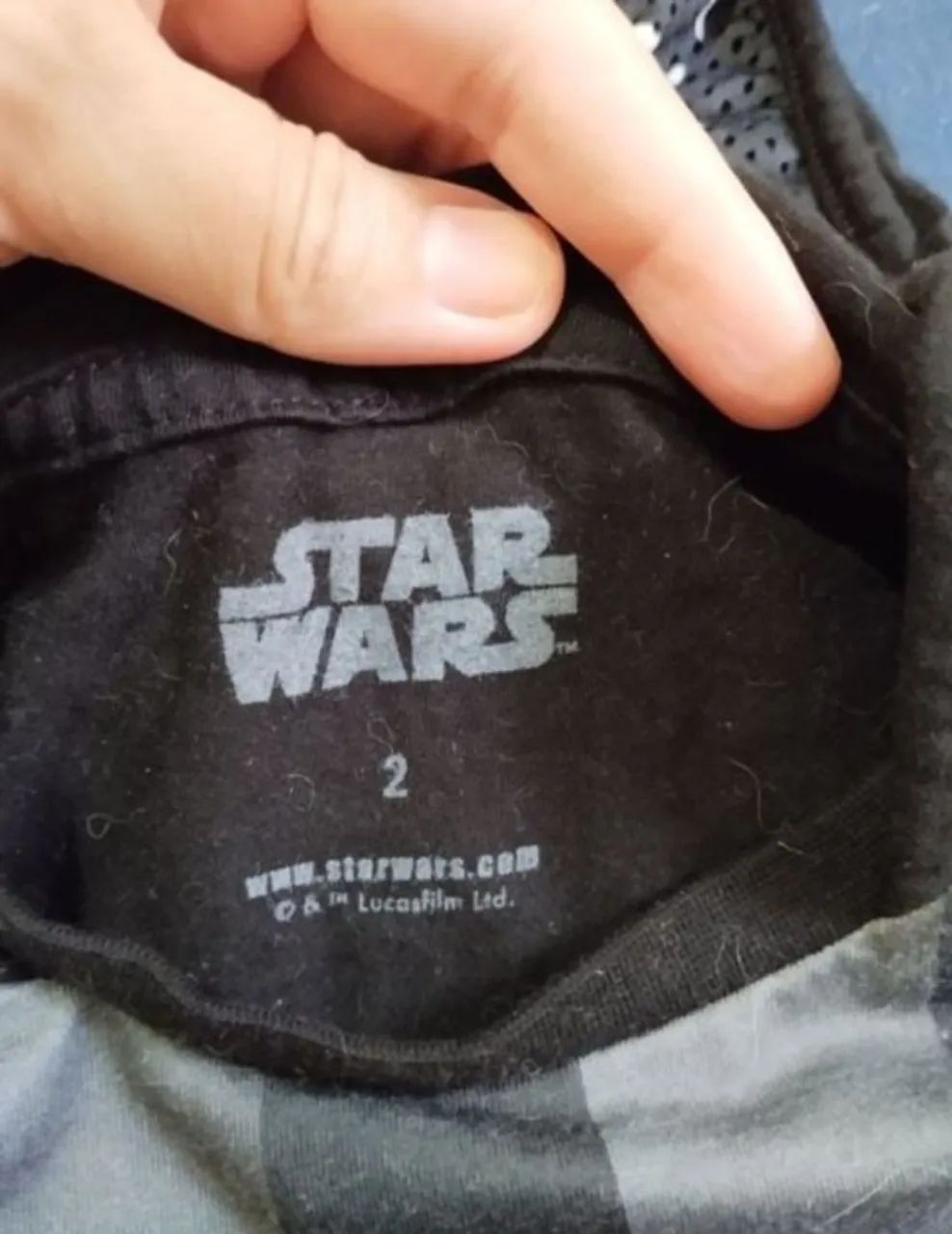 Camisa infantil original darth Vader Star Wars  - Foto 2