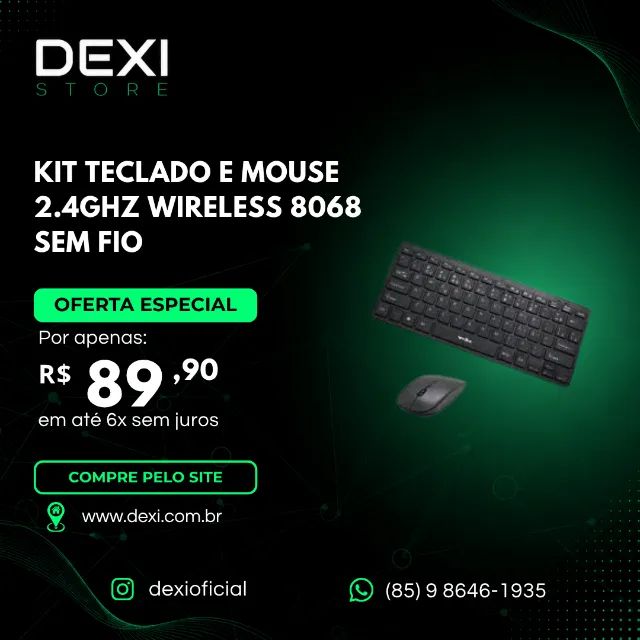 Kit Teclado Para Celular E Tablet Ios Android Conexão Bluetooth 