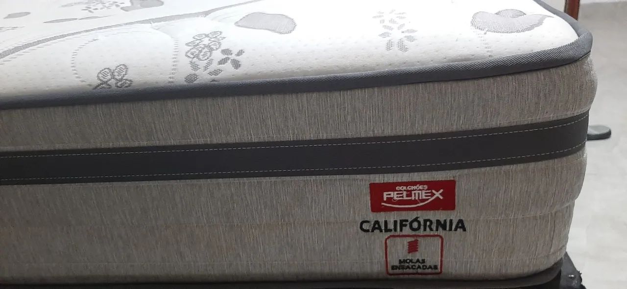 Cama Box Casal molas ensacada