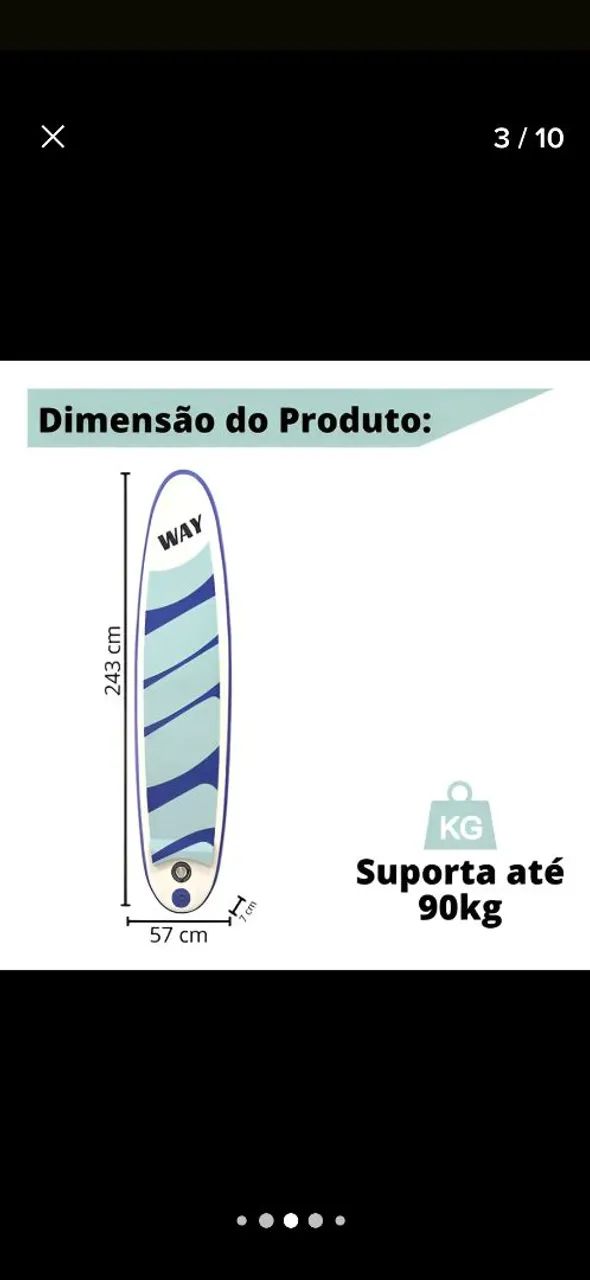 Prancha Surf Inflável Profissional  - Foto 2