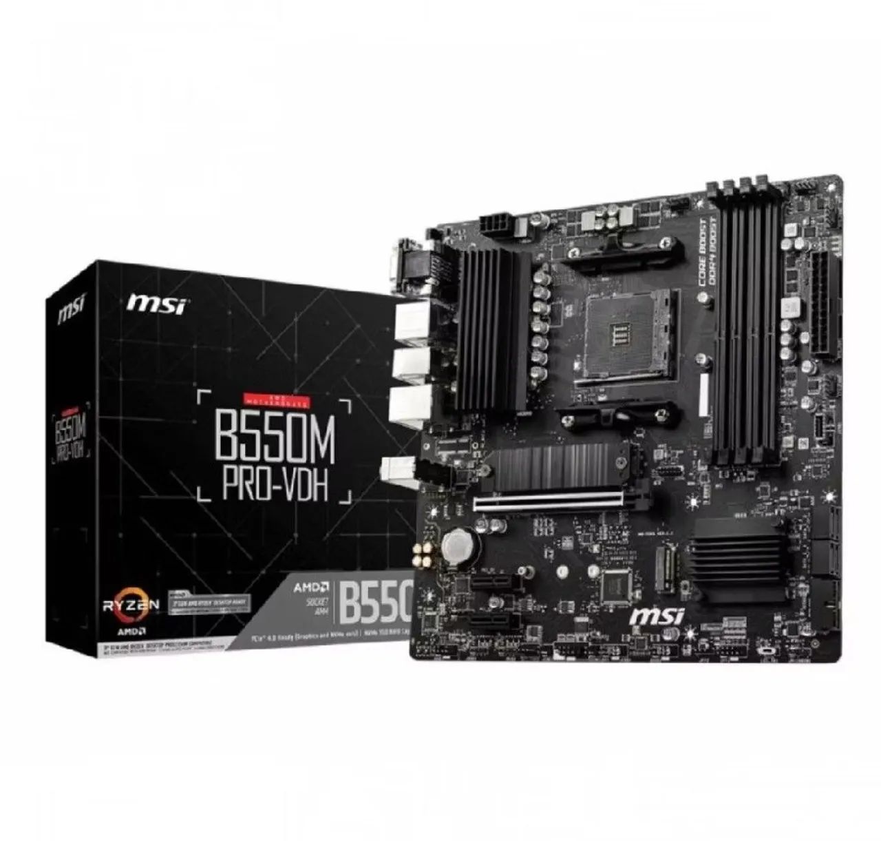 Placa mãe MSI B550M PRO-VDH