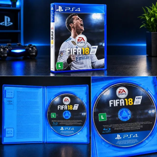 Fifa 18 para PS4 - (Original em bom estado)