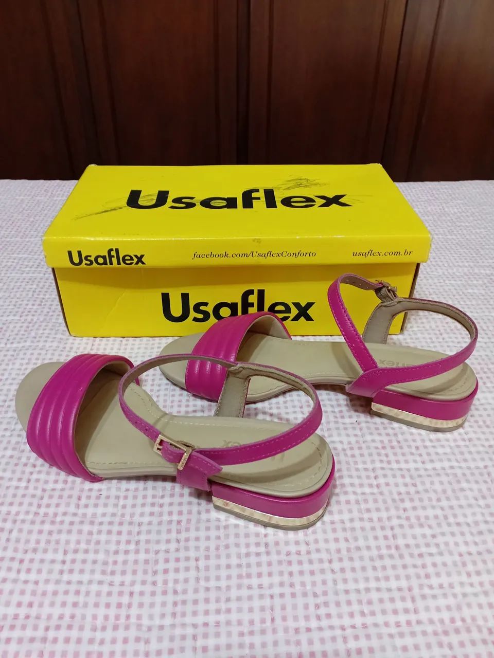 Sandália Usaflex em perfeito estado - Foto 3