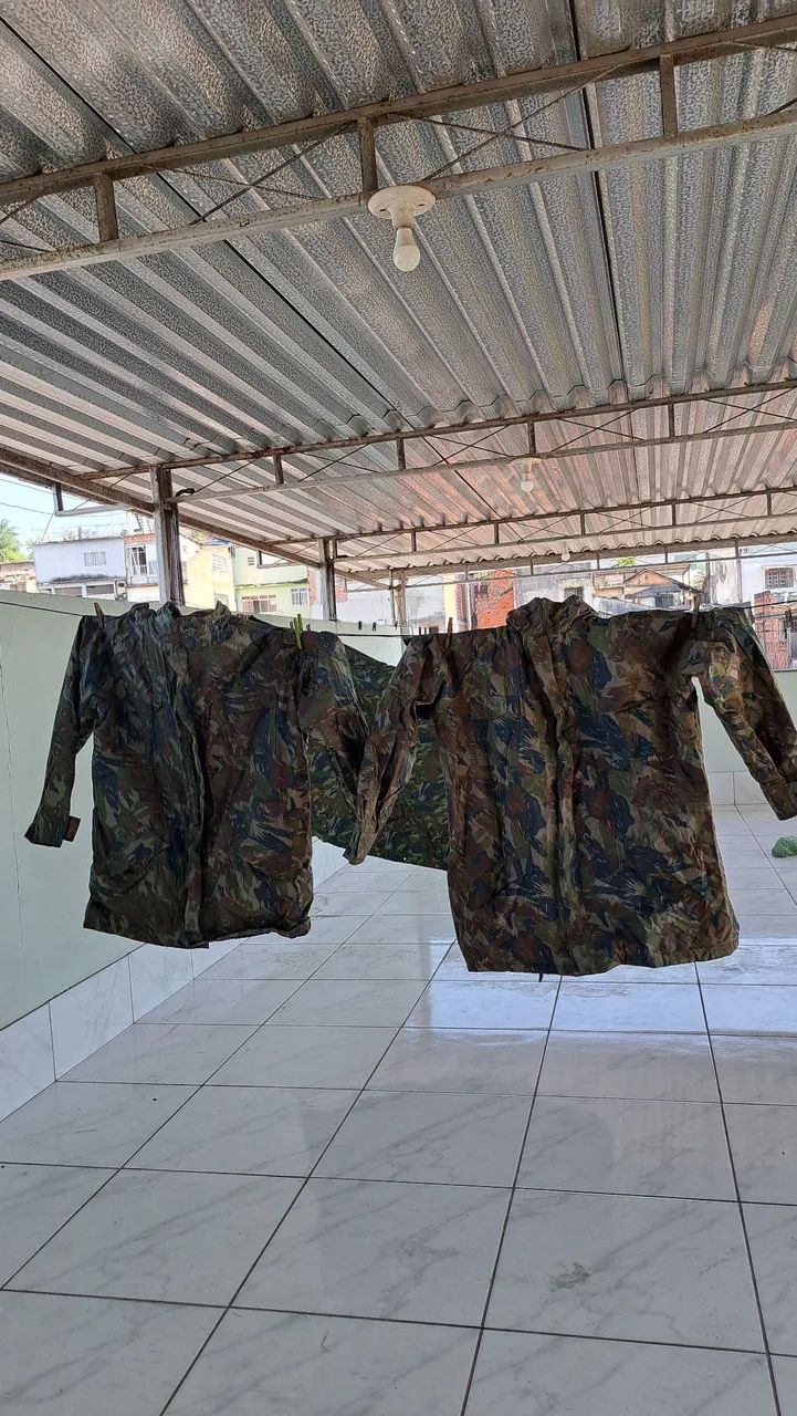Casacos  e capas camuflados militar. - Foto 2